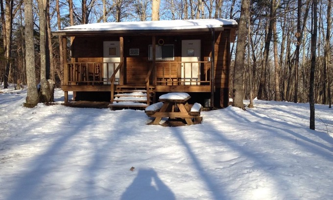 Mount Hope Cabin | 2BR Cabin in Bankhead National Forest of N Alabama