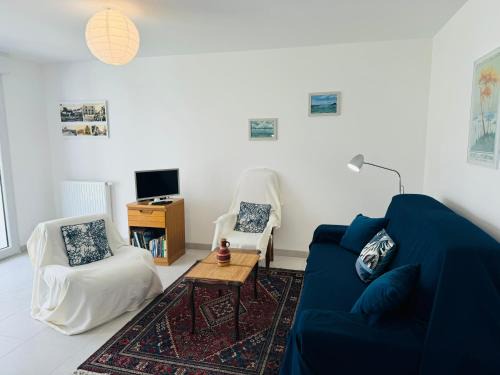 Saint-Pierre-Quiberon Apartment | 3 pièces 68m², jardin clos, 150m plage, wifi