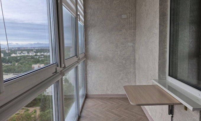 Pervomaysky District Apartment | 3-room apt with view of National Library