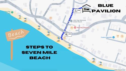 West Bay Apartment | 3 SUITES AT BLUE PAVILION - 3 KITCHENS - Steps to BEACH