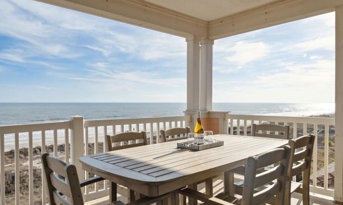 Folly Beach Villa | 302 OPV Top Floor Ocean Views Penthouse