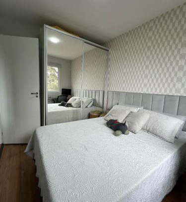 Panamby Apartment | 313 Vibra e Metrô Giovanni Gronchi Vista para marginal 1 dormitório