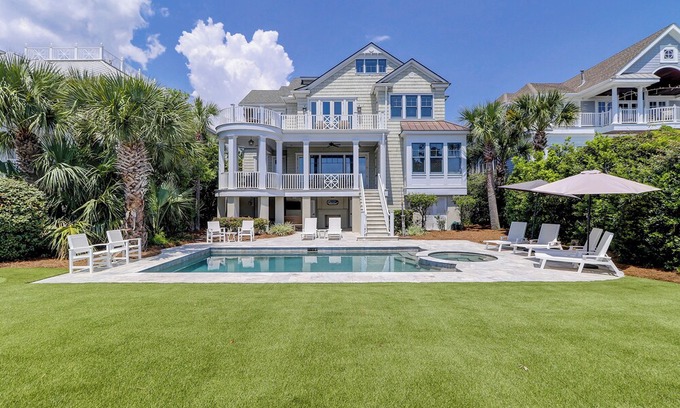 North Forest Beach House | 31B Dune Lane - Coastal Chic Oceanfront 6-Bedroom Home!