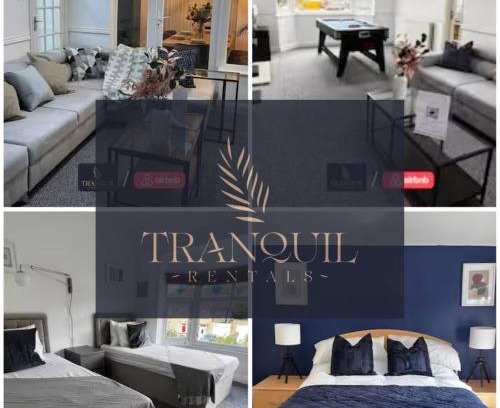 Oxford Villa | 4 BDR Home By Tranquil Ventures Short Lets & Serviced Accommodation Cowley With Games Area, On-Site Parking, Central Oxford