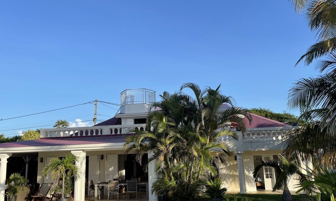 Sainte-Anne Villa | 4-bedroom villa with pool and spa