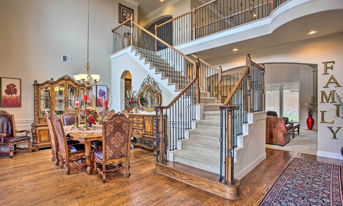 Flower Mound House | 4 Mi to Grapevine Lake: Texas Home w/Media Room