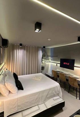 Jardim Oceania Apartment | 4min da Praia - Flat com 3 camas - 4 pessoas