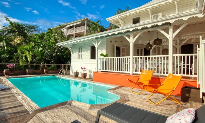 Trois-Ilets Villa | 5 bedroom villa with sea view (MQTI62 -10p)