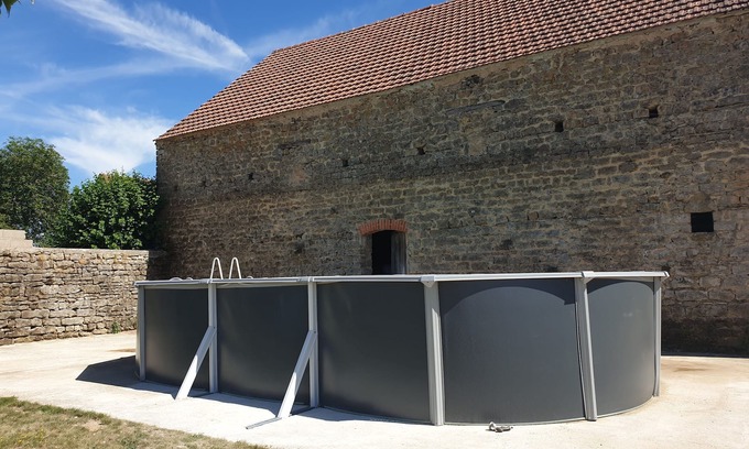 Forleans House | 5-person house (ideal for families): above-ground pool installation in 2022