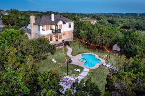 West Oak Hill House | 6BR Austin Retreat w Pool Hot Tub & Game Room