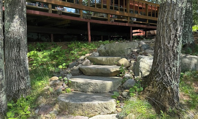 Iron River Cabin | 7 acre private retreat, cabin and bunk house, Rave, kayaks, paddleboat, pontoon