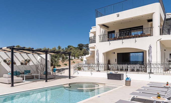 Polemarchi Villa | 7-bedroom Villa with Private Heated Pool by Delfus