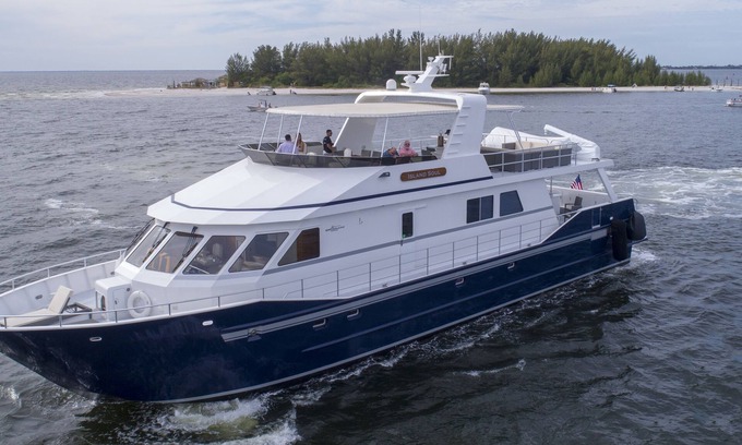 Sun Bay South Boat Rental | 90' custom built luxurious yacht Tampa Bay Florida