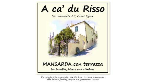 Calice Ligure Apartment | A ca' du Risso - Mansarda con terrazza - Sea & outdoor for families, bikers and climbers