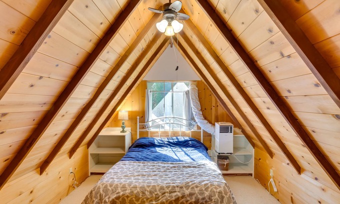 Lake Arrowhead Cottage | A-frame Home w/3 Decks & Lake Arrowhead Views!