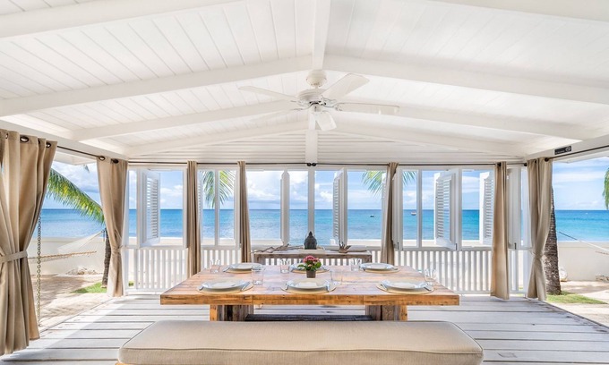 Clinketts Villa | A Lovely Beachfront Home In A Quiet Location On The West Coast Of Barbados