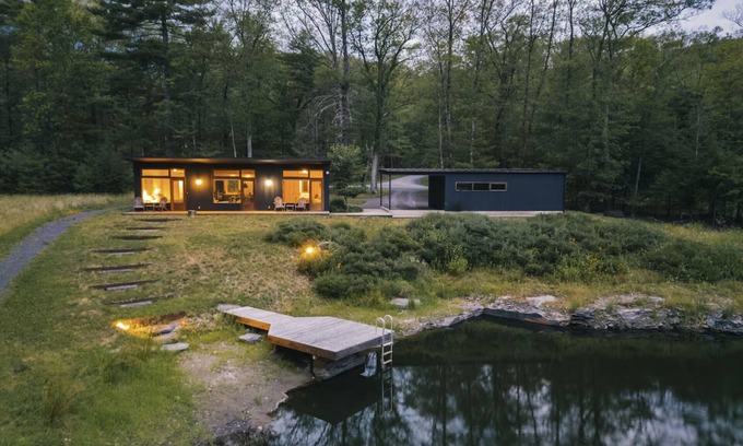 Kerhonkson House | A Retreat @ Hudson Woods: Pond House