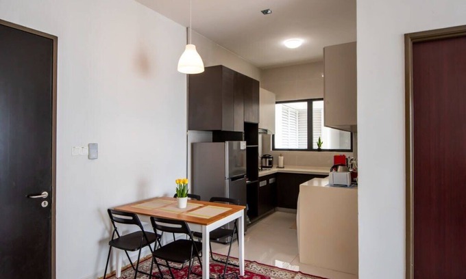 Johor Bahru Apartment | A Stylish 2BR Suite, Water Views, Free Parking