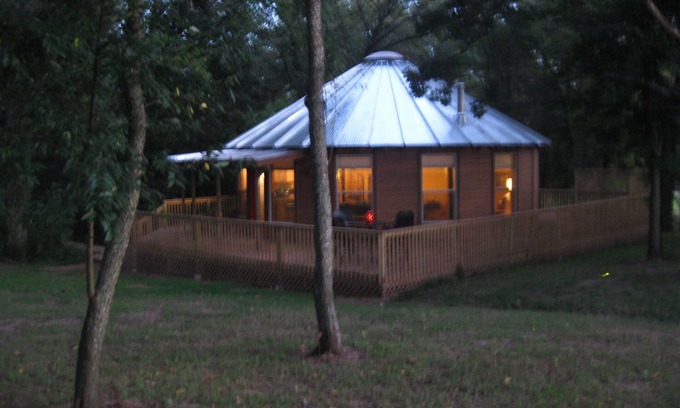 Wesley Cabin | A Unique Experience! Yurt Living In A Beautiful Wooded Setting!