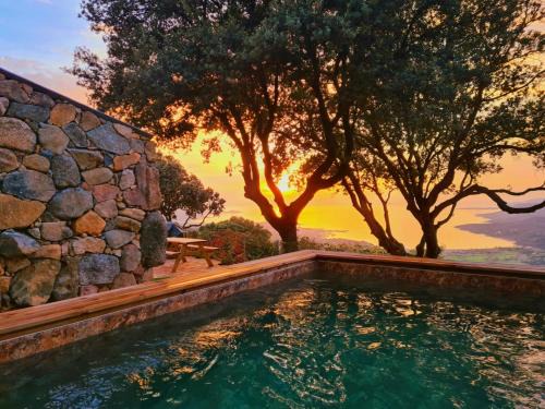 Viggianello Villa | A VIGNA - CASEDDU PETRU GHJASEPPU vue mer et piscine