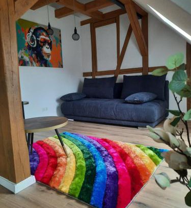 Eisenach Apartment | A7 J22 FeWo Michelangelo NETFLIX Fußgängerzone