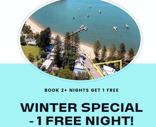 Patonga Apartment | Absolute Beach Front House Panoramic Views