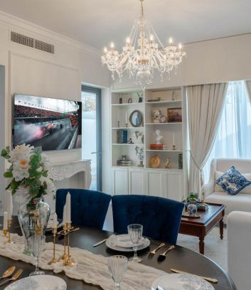 Abu Dhabi Villa | Abu Dhabi 4BR Villa - Victorian-Inspired Stay