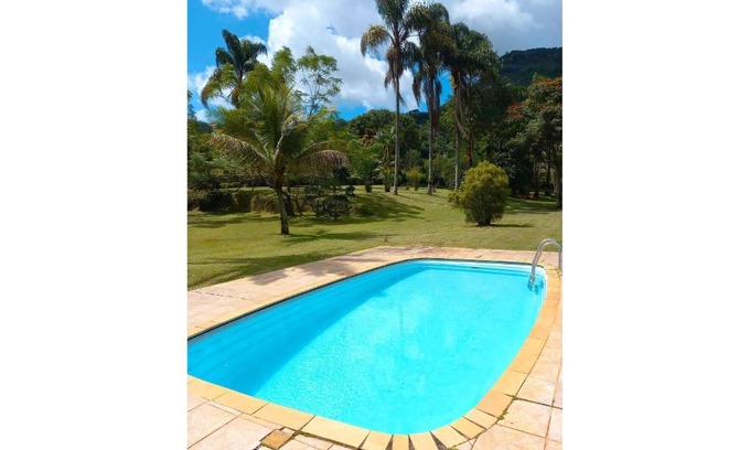 Sao Jose do Ribeirao Villa | Aconchegante SÍTIO com piscina em Bom Jardim