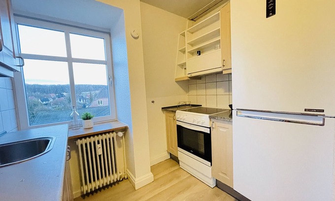 Aalborg Apartment | aday - Modern 2 Bedroom Charming Central Apartment with Public Parking