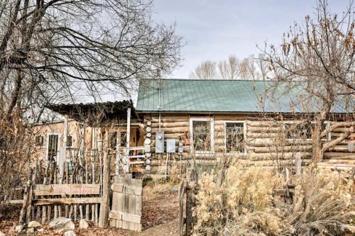 San Cristobal House | Adobe Cottage on Organic Farm Stay near Taos, New Mexico