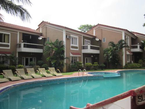 Sainagar Apartment | AF-6 Candolim with shared pool