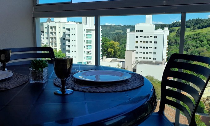 Piratuba Apartment | Air-conditioned apartment 502, just 5 minutes from the thermal baths of Piratuba/SC