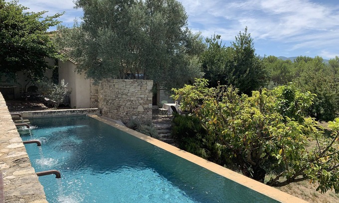 Apt Cottage | Air-conditioned house with pool views overlooking the Luberon Apt Provence