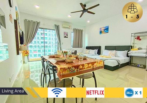 Cyberjaya Apartment | Airly Cybersquare Ensuite with Pool View #CS7