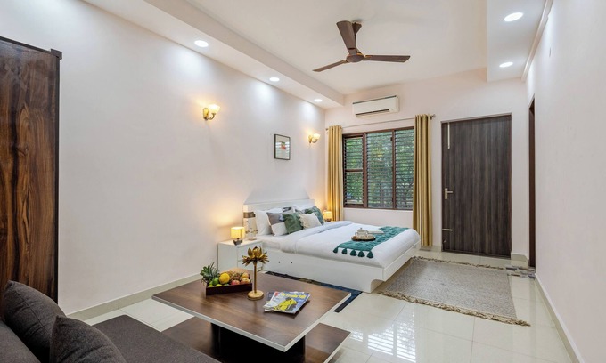 Taoru Villa | Alaya Stays 5 BHK Pet friendly with pvt pool - Ashirwad Farms