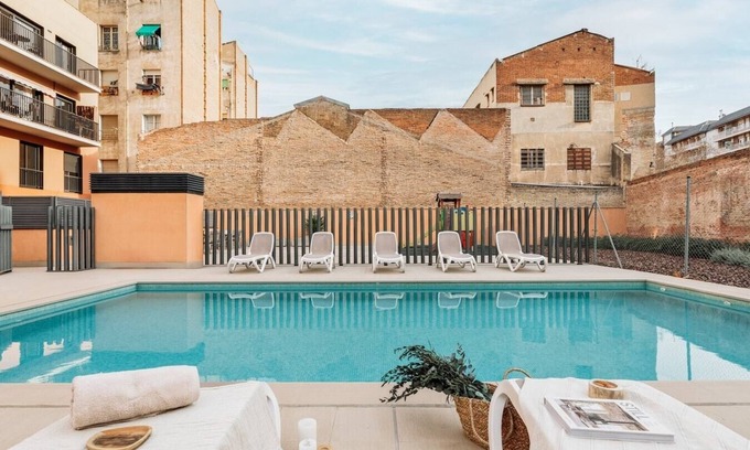 Les Corts Apartment | Aliga - 3 bedroom and pool in Les Corts