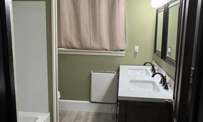 Roaring Spring House | All one floor Charming large 2 bedroom, LR, sunroom, kitchen 2 baths wt laundry.