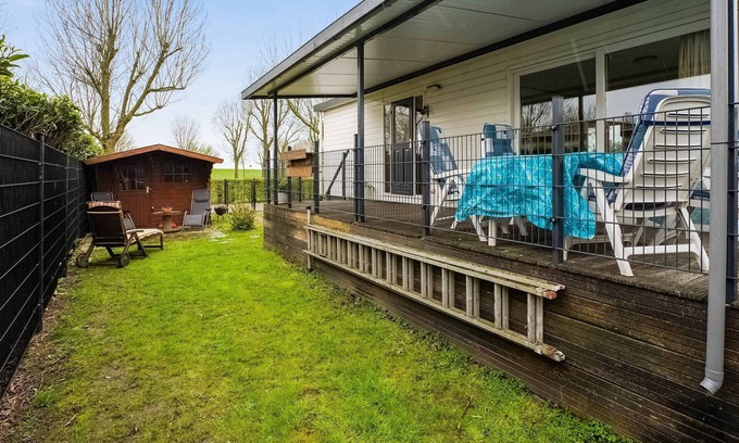 Lith Ski Chalet | Alluring Chalet in Lith with Terrace and Garden