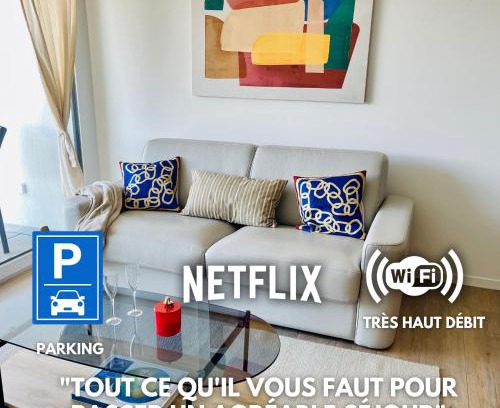 Prilly Apartment | AM3Office apartment Lausanne new, cozy, central, fast Wi-Fi & contactless check-in