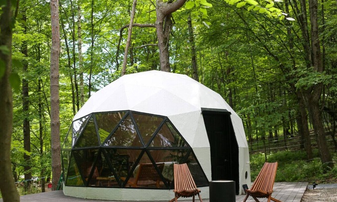 Cambridge House | Amanita Dome. All-inclusive food and drinks.