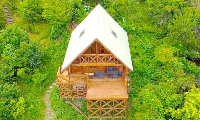 Okawa Cottage | Amazing ocean view A relaxing villa with private onsen and saunaPets ok BBQ ok Tent Sauna /Kamo-gun Shizuoka