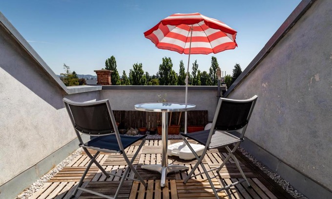 Gries Apartment | Andreas' Dachwohnung mit Terrasse