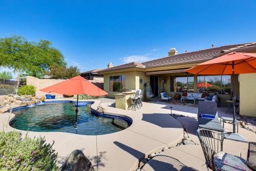 Anthem Country Club House | Anthem Oasis with Pool, Hot Tub and Golf Course View