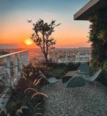 Capao da Canoa Apartment | Apê elegante, terraço Lindo e ótima localização