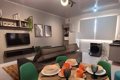 Sao Miguel Do Oeste Apartment | AP103 - Apartamento com A/C no centro
