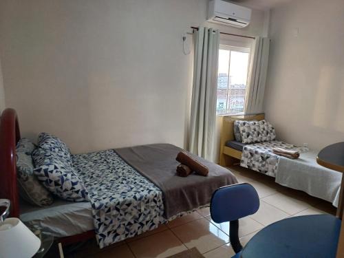 Santo Angelo Apartment | Apart próximo a Unimed, Catedral e HSA de 2 quartos com 2 Ar-cond, mini-Academia e garagem no Centro-sul