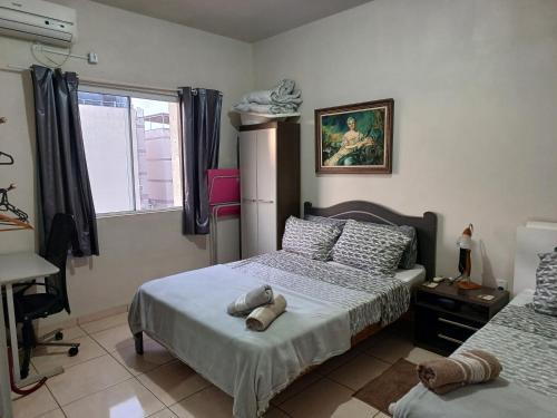 Santo Angelo Apartment | Apart próximo a Unimed, Catedral e HSA de 2 quartos com 2 Ar, mini-Academia e garagem no Centro-sul