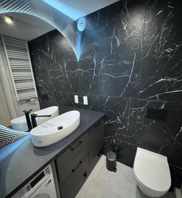 Nowy Port Apartment | Apartament z wanną z hydromasażem