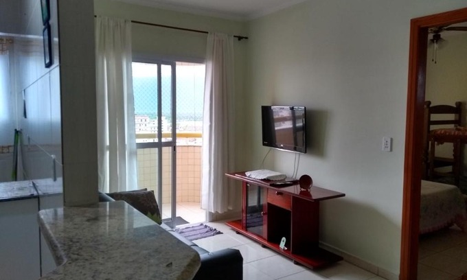 Caicara Apartment | Apartamento 1 Dormitório em Vila Caiçara Praia Grande