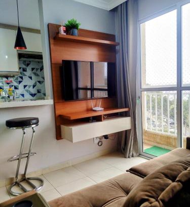 Jardim Nossa Senhora das Gracas Apartment | Apartamento Ao lado Animalia Park com piscina e estacionamento